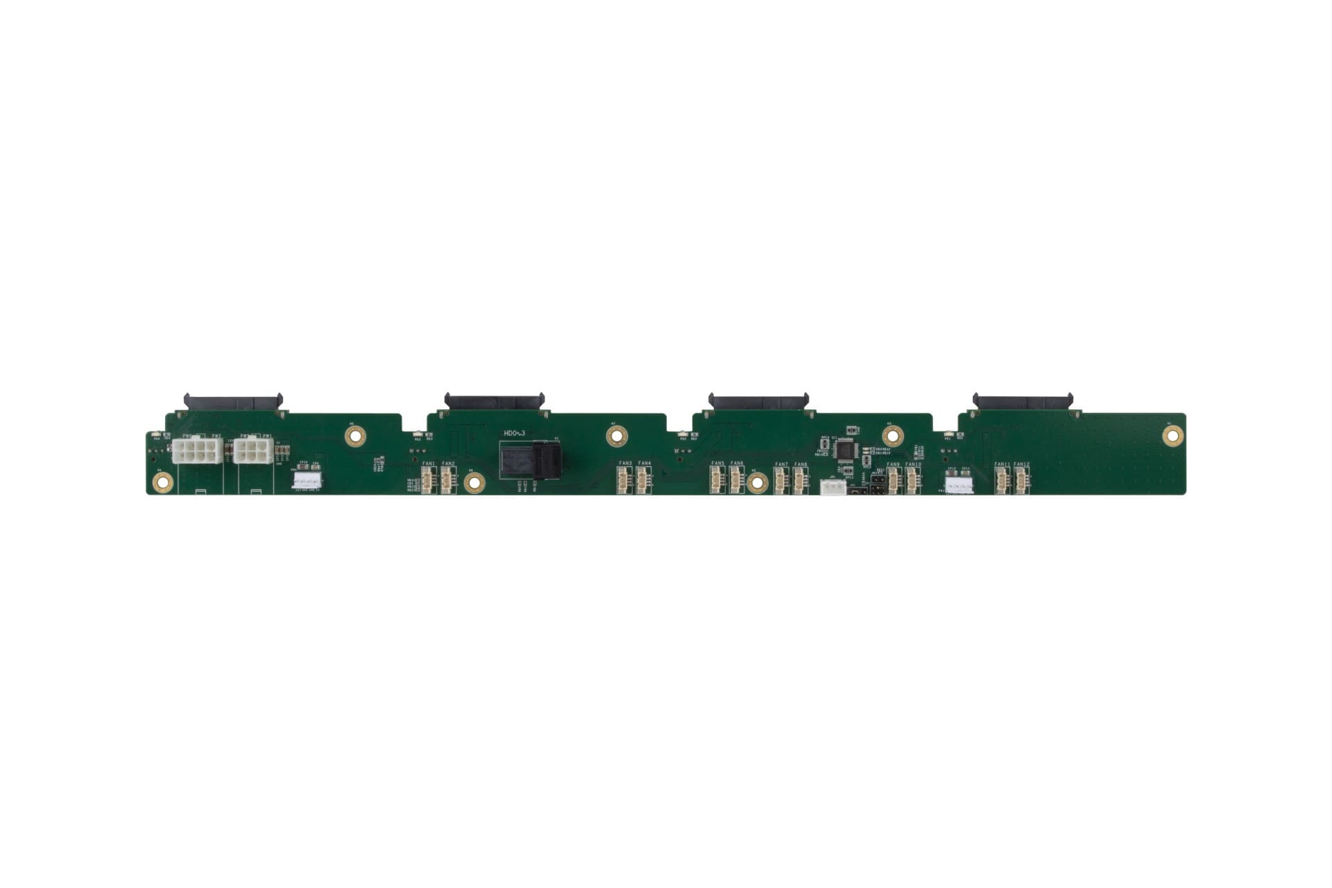 Backplane - server system assembly